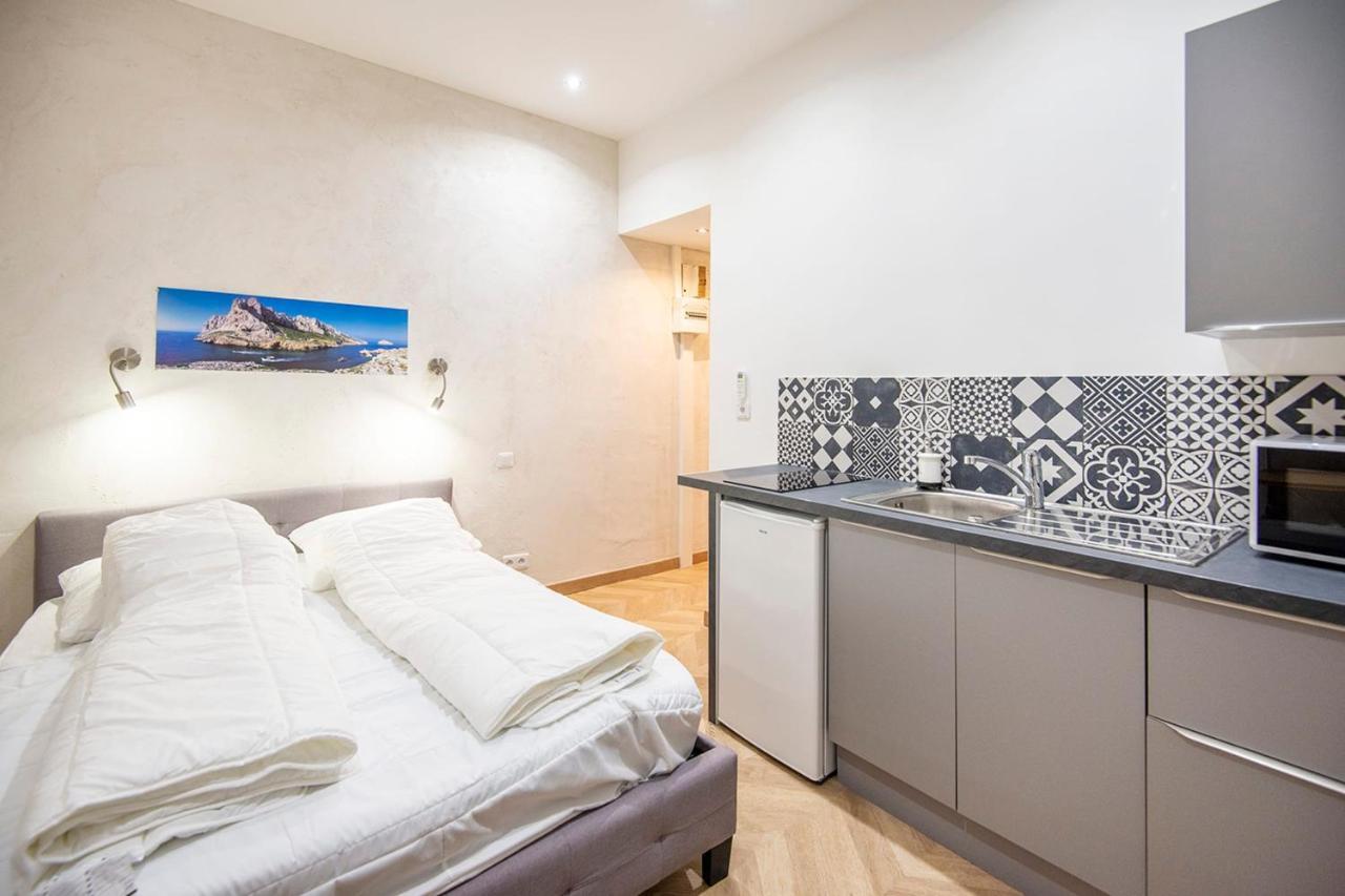 Studio In The Heart Of Marseille - Vieux Port Appartement Buitenkant foto